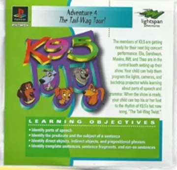 K9.5 4 - The Tail-Wag Tour (US) box cover front